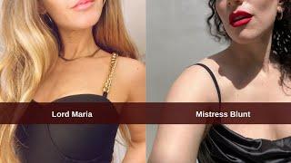 Mistress Blunt in conversation with Lifestyle Dominatrix Lord Maria