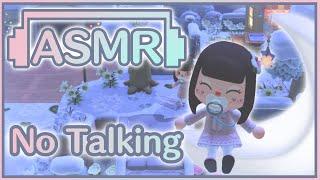 Video Game ASMR (no talking) ACNH ; Winter Decorating