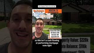 Mortgage Note Deal Summary: Houston, TX