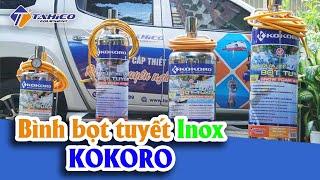 Bình bọt tuyết Inox KOKORO - Lựa chọn số 1 cho tiệm rửa xe | Công Ty TAHICO