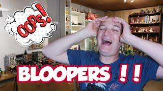 FUNNY LEGO BLOOPERS COLLECTION - My first bloopers collection video