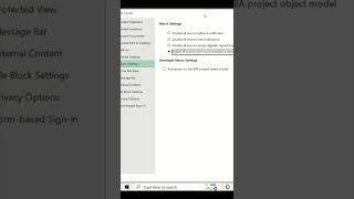 How to enable Macro in Excel