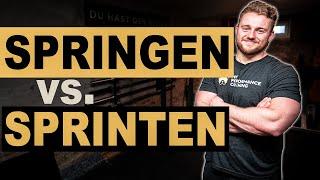 Stärker werden für Gewichtheben und CrossFit - Springen vs. Sprinten