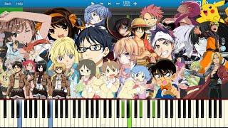 Anime Medley | Piano