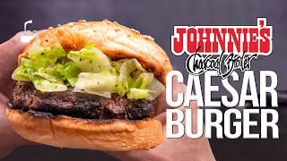 THE CAESAR BURGER FROM JOHNNIE'S BURGERS IN OKLAHOMA | SAM THE COOKING GUY