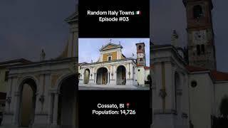 Cossato, BI  Random Italy Towns  | Episode 3 | #italy #cossato #biella #piemonte #perte #shorts