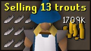 Selling 13 Trouts (making mills an hour)