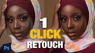 HOW TO USE THE ONE CLICK RONNIX AUTO RETOUCH ACTIONS IN PHOTOSHOP | 1-Min Skin Retouching Actions