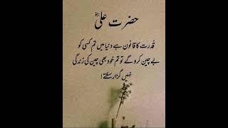Hazrat Ali quote️#qudrat#qanoon#bechain#islamiccontent#shorts