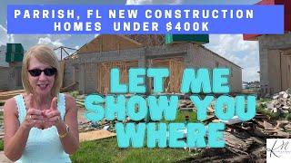 Affordable New Construction Homes in Parrish, FL UNDER $400k | Neighborhoods, Amenities & Fees