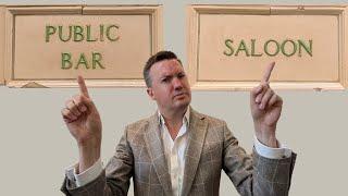 What were the Public Bar and Saloon in Victorian Pubs?