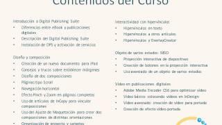 Curso Publicaciones Digitales para iPad y Android | Aula-Center