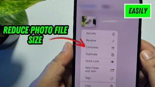 How to Resize Photo and Reduce Photo File Size in iPhone | Full Guide