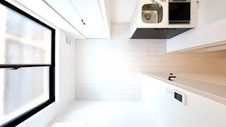 Ep 47 — A Simple Micro Apartment in Tokyo - 14.02sqm / 150.9sqft