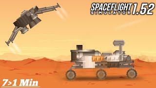 Perseverance Rover 7 Minutes Of Terror in Spaceflight Simulator 1.52 | Mars 2020 #Shorts