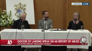 Diocese of Lansing press conference following AG report