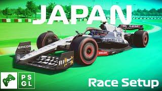 PSGL F1 23 JAPAN - Qualify Lap + RACE Setup 