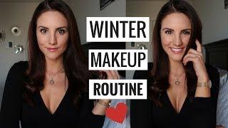 MY EVERY DAY WINTER MAKEUP ROUTINE | Molly J Curley