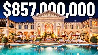 Inside Beverly Hills' Most Expensive $857 Million Home