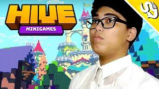 Tagalog Only Challenge : Minecraft Hive Minigames