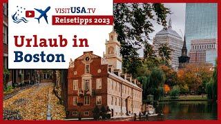 Boston Urlaub 2023 | Urlaub in Amerika | Reisetipps | visitUSAtv