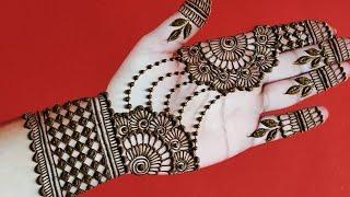 Full hand bridal mehndi design||latest dulhan front handehndi design||raveena's mehndi