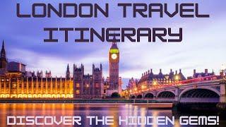 Travel itinerary London