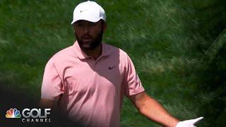 Scottie Scheffler finds water, overshoots green at BMW Championship's 10th: 'How?!' | Golf Channel