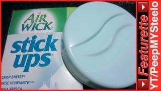 Airwick Room Air Freshener Stickups Like Freshmatic Refills Plug In Scents w/ Best Natural Smells