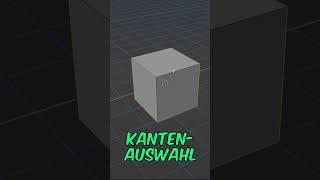 So geht Auswahl umkehren in Blender ⭐ The Blender Tutorial #shorts [S1-E10]