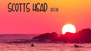 Longboarding Sunrise at Scotts Head (28.12.2018)