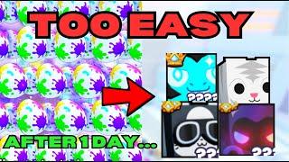  (*TOO OP*) How to Hatch 5+ HUGES A DAY! | Pet Simulator 99