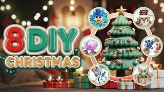 Top 8 Christmas Crafts  Beautiful Handmade Christmas Decorations Ideas