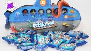 Прилипалы "Stikeez"от Дикси "Подводный мир", часть 2, продолжаем собирать серию.