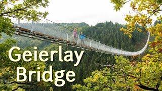 Geierlay Bridge Germany 4K