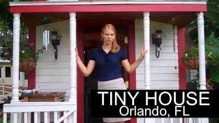 Woman lives in TINY HOUSE in Orlando, FL- (RV parked and legal)-