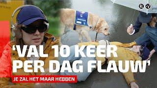 Margriet valt flauw door teveel prikkels | Je Zal Het Maar Hebben