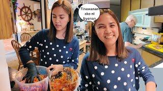 GAWA TAYO LUMPIA PARA SA PASKO | TINAWANAN AKO NI BYENAN SA AKING PAGBA VLOG