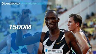 Timothy Cheruiyot runs a PB of 3:28.28 1500m in Monaco - Wanda Diamond League 2021