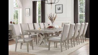 Bristol Large Dining Table Set For 12 Persons