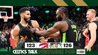 POSTGAME POD: Tatum's buzzer-beater in OT lifts Celtics to win