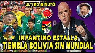 REACCIONO A BOLIVIA SIN MUNDIAL¡ FIFA Y CONMEBOL EXPLOTA CON TODO POR ABUSO A COLOMBIA