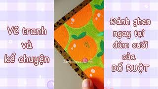  Vẽ tranh và kể chuyện  || ‼️‼️ ĐÁNH GHEN NGAY TẠI ĐÁM CƯỚI CỦA BỐ RUỘT ‼️‼️|| Lieliedayy