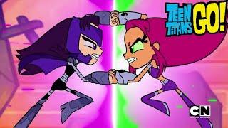 Starfire Vs Blackfire - Teen Titans GO! (405 Subs Special)