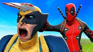 DEADPOOL Steals Wolverine's Claws - Bonelab VR Mods