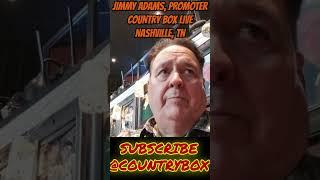 Boxing Promoter Jimmy Adams Country Box @countrybox Nashville "Where #music & #boxing Meet" #short