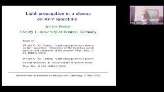 ISGC 240417 talk by PD Dr. Volker Perlick - University of Bremen