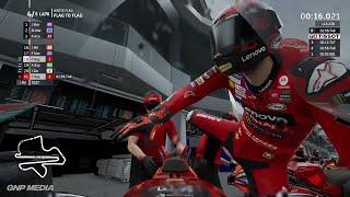 MotoGP 24 - Francesco Bagnaia - Flag To Flag Race - Sepang Circuit - Fuel Management - Gameplay