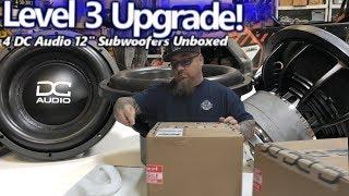 a Level 3 Upgrade! Unboxing 4 DC Audio 12" Subwoofers (for Rob's Bucket O' Bass)