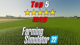 Top 5 legtöbbet értékelt map | Farming Simulator 22